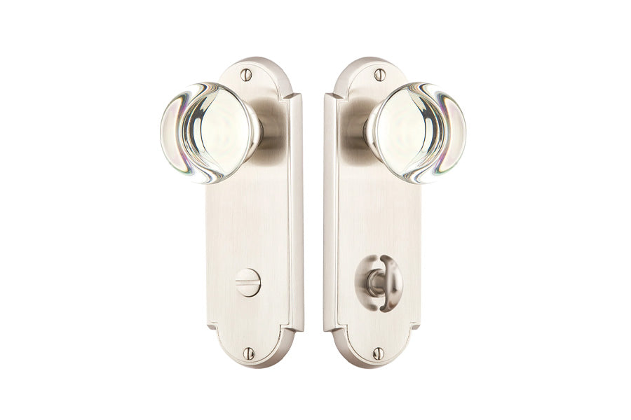 Emtek Delaware Sideplate with Thumbturn Privacy