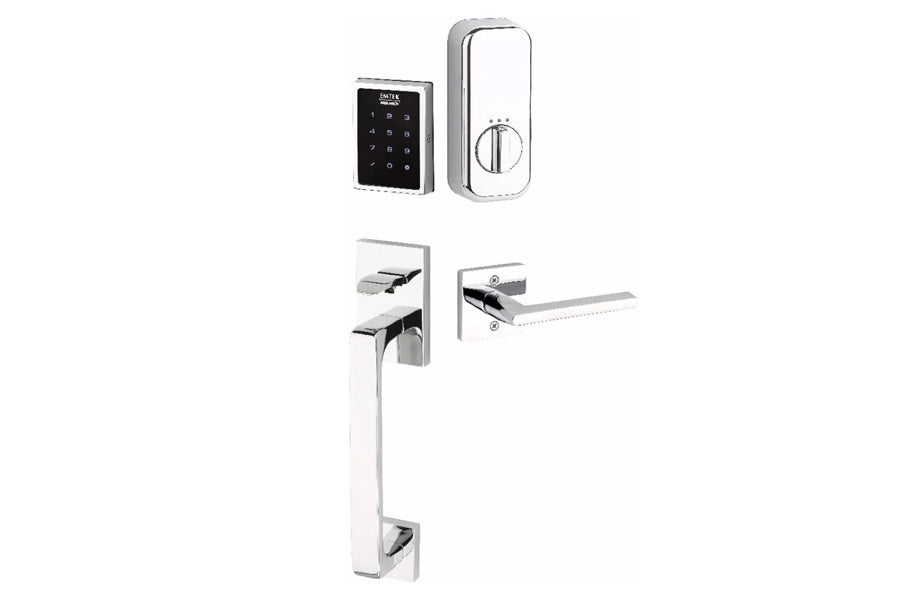 Emtek Baden EMPowered™ Motorized Touchscreen Keypad Entry Set