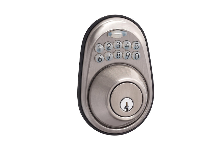 Sure-Loc Door Hardware Electronic Deadbolt Round
