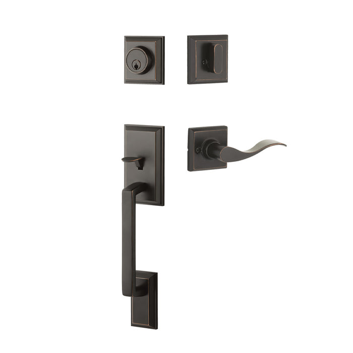 Yale Expressions Ellington Entry Set with Brunswick Lever