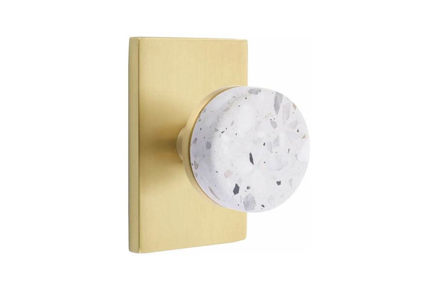 Emtek Conical Terrazzo Door Knob
