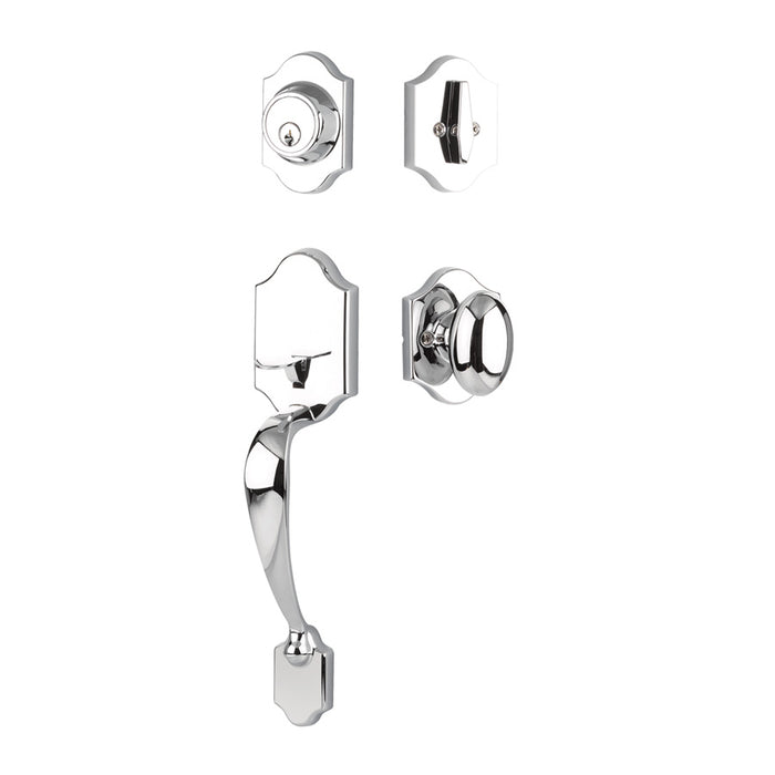 Yale Expressions Everly Entry Set with Auburn Knob