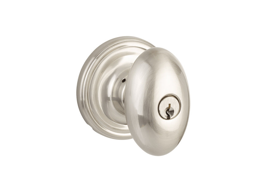 Yale Expressions Maguire Rosette with Auburn Keyed Knob