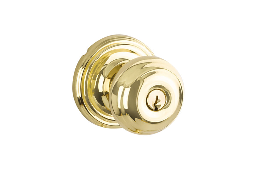 Yale Expressions Maguire Rosette with Lewiston Keyed Knob