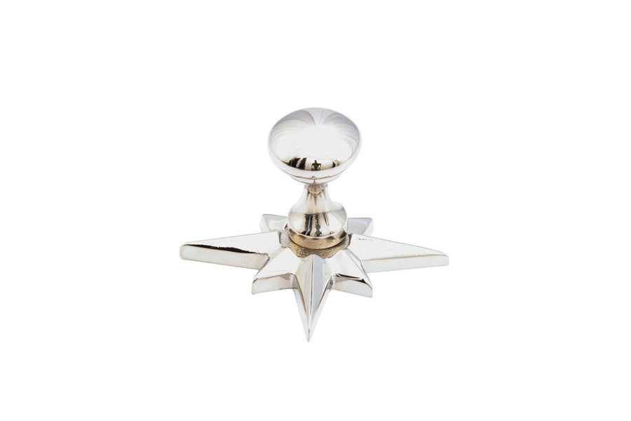 Schaub Sonata 11/16" Diameter Star-Shaped Base Cabinet Knob