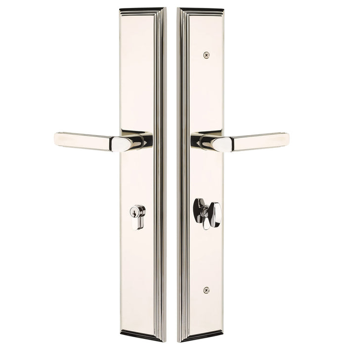 Emtek Handleset - Melrose Multi-Point Entry Set - Euro Style