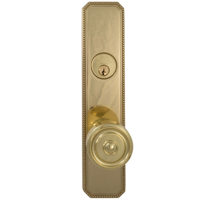 Omnia Handleset - 25430 Modern Mortise Lockset