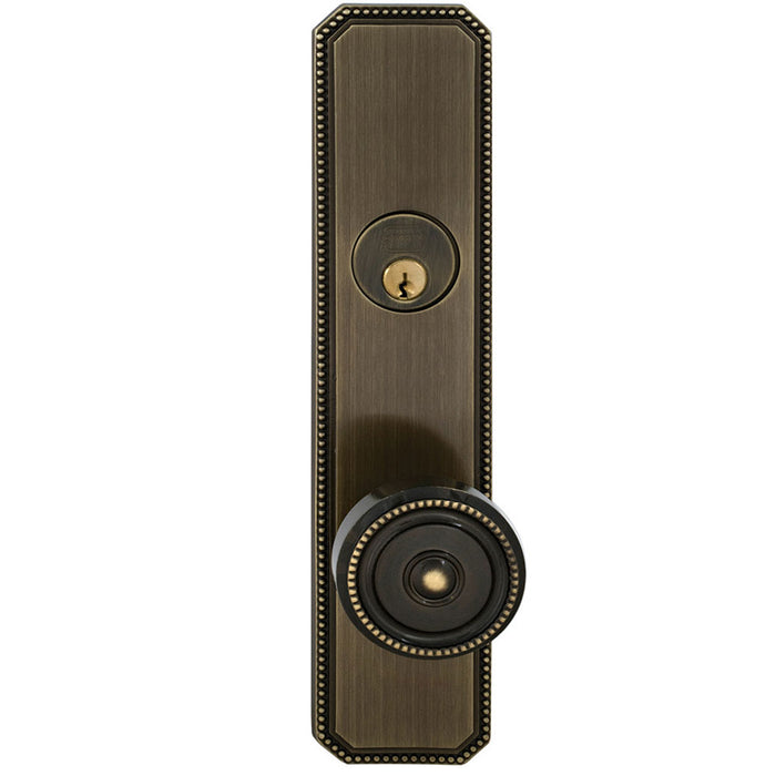 Omnia Handleset - 25430 Modern Mortise Lockset