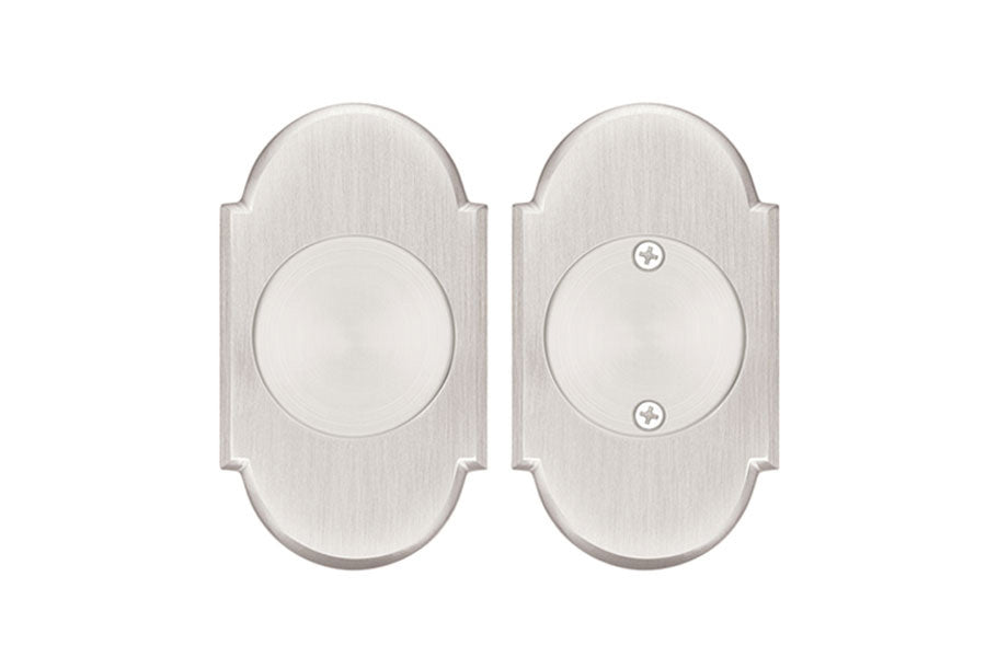 Emtek #8 Classic Arched Pocket Door Tubular