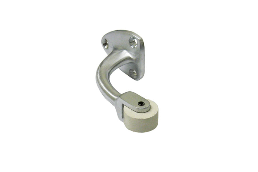 Cal-Royal Solid Brass Commercial Curved Roller Stop