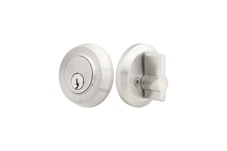 Emtek Stainless Steel Round Deadbolt