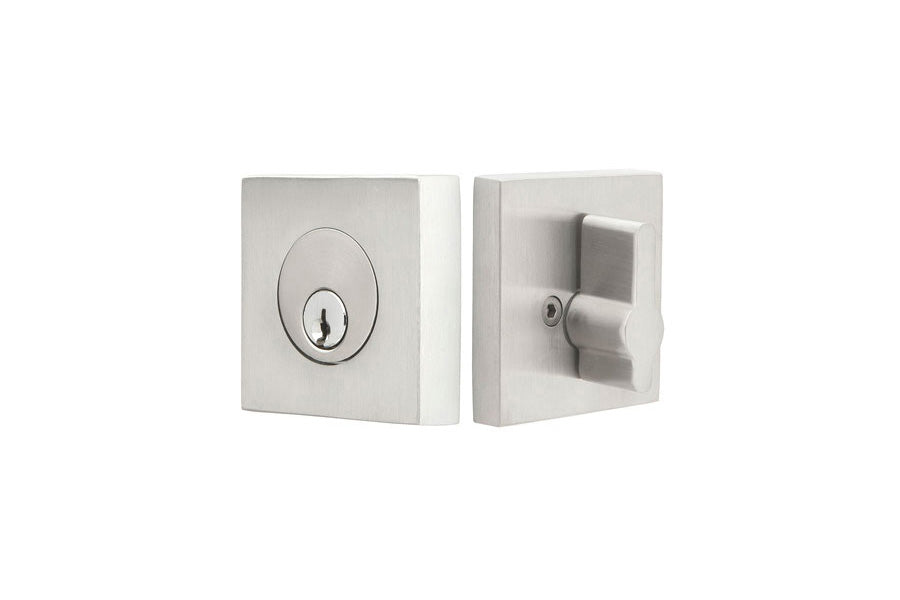 Emtek Stainless Steel Square Deadbolt