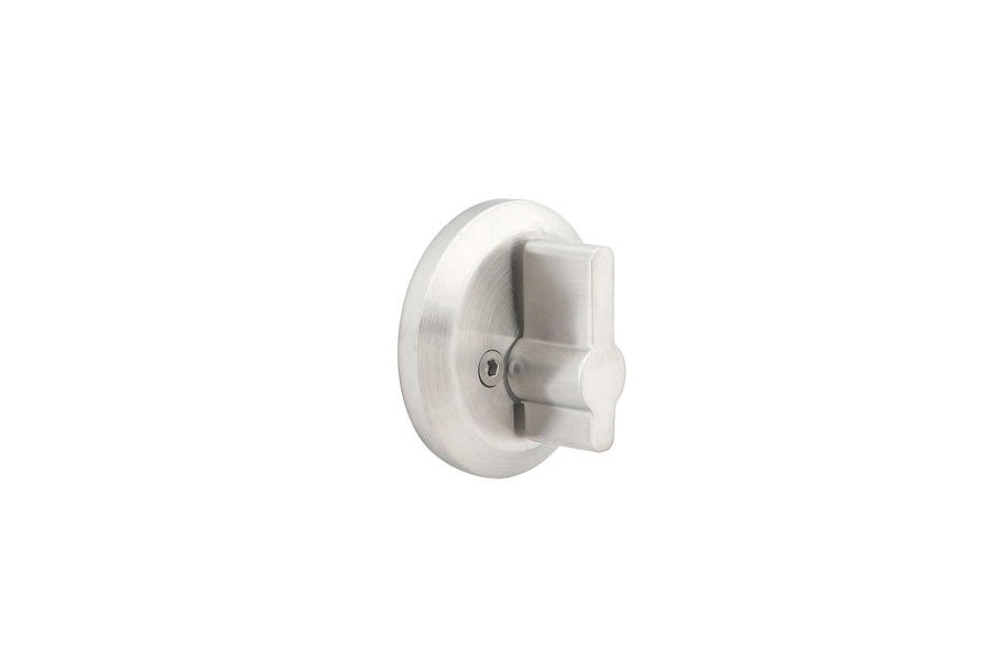 Emtek Stainless Steel Round Single Sided Deadbolt