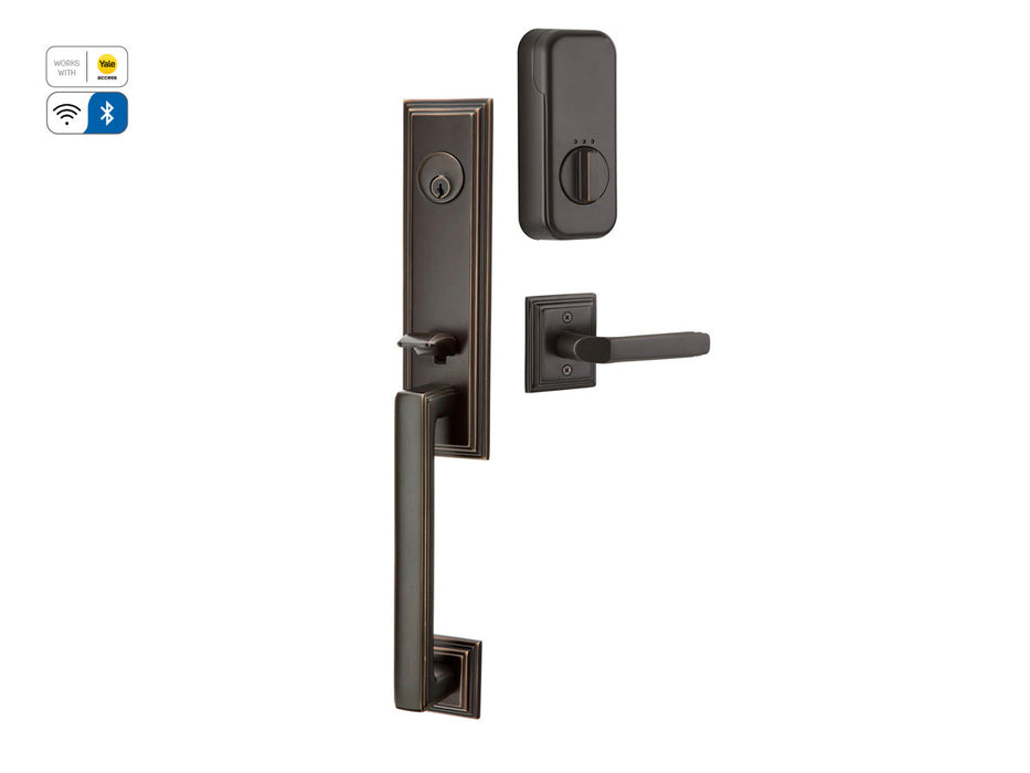 Emtek Handleset - Wilshire Entry Set