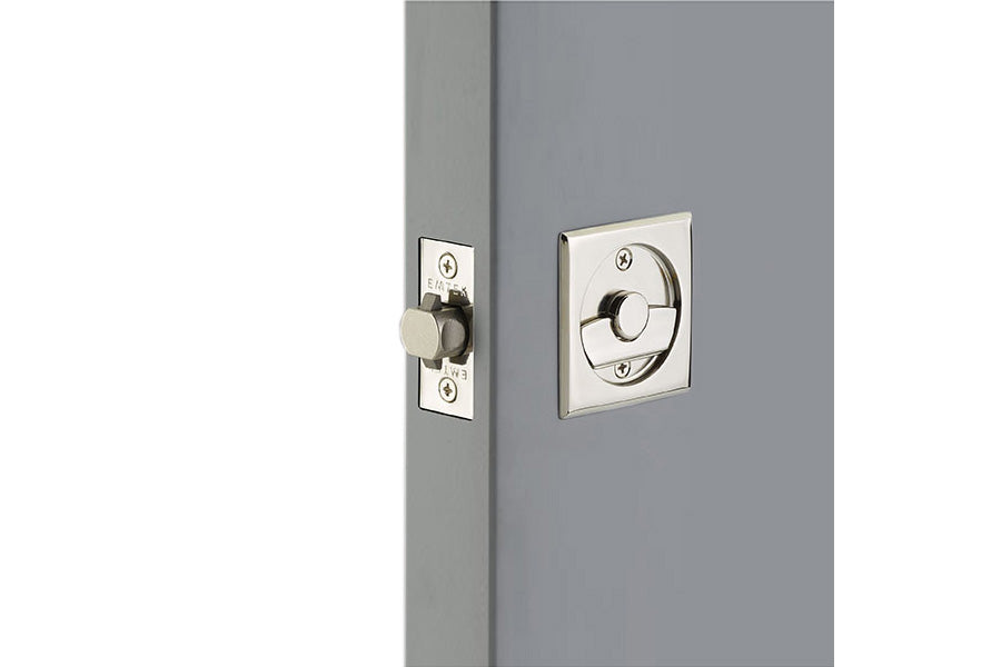 Emtek Square Pocket Door Tubular