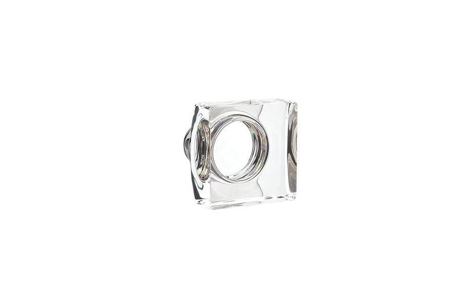 Emtek Modern Square Cystal Door Knob