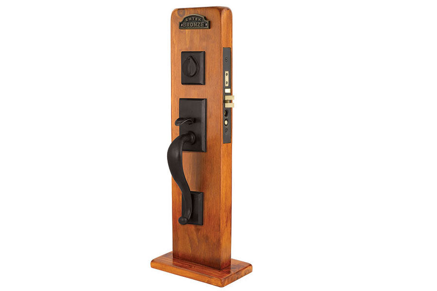 Emtek Rectangular Sectional Mortise Entry Set