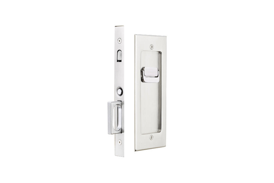 Emtek Modern Rectangular Pocket Door Mortise