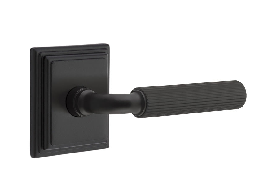 Emtek Select Straight Knurled Door Lever