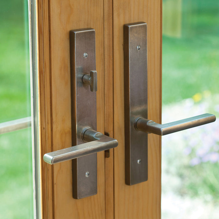 Rocky Mountain Handleset - Metro Multi-Point Patio Set 1-3/4" x 11" Entry Set