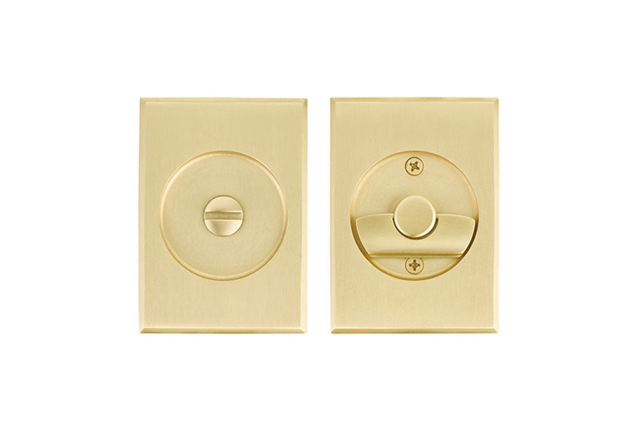 Emtek Rectangular Pocket Door Tubular