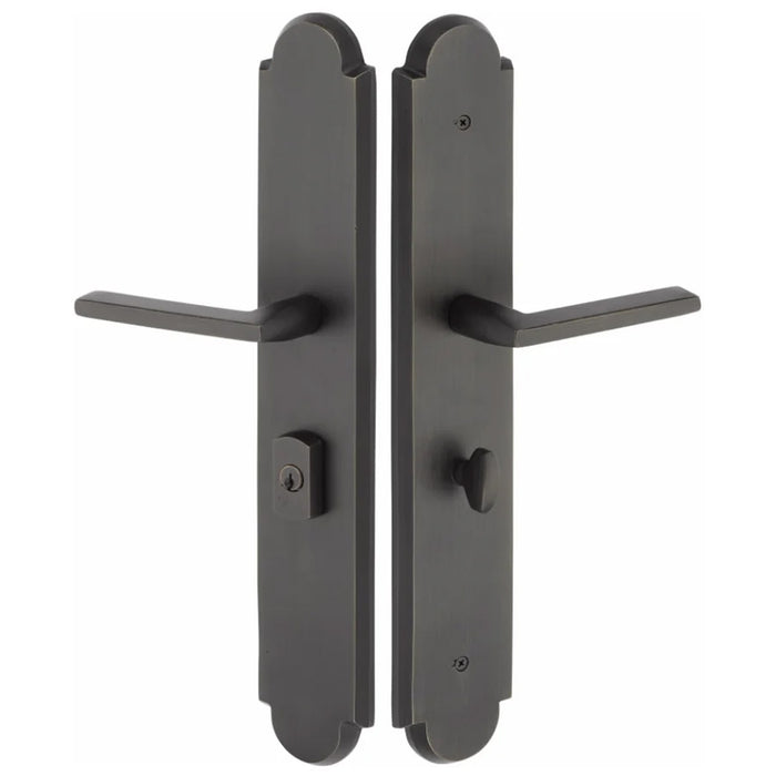 Emtek Handleset - Arched Sandcast Multi-Point Entry Set