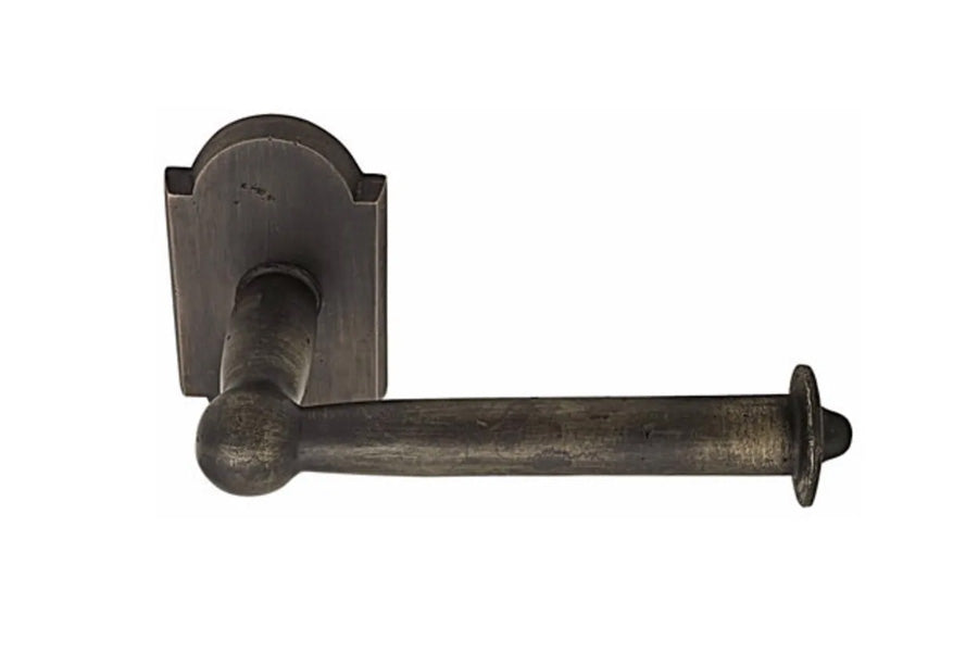 Emtek Sandcast Bronze Bar Paper Holder