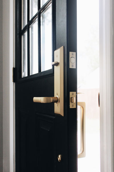 Emtek Handleset - Heritage Monolithic Entry Set