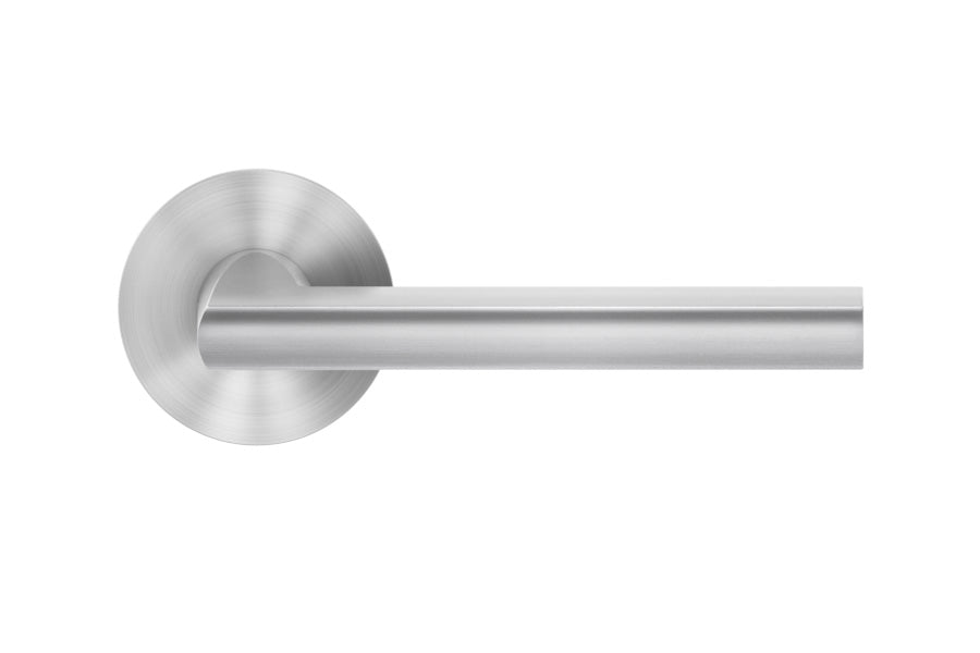 Karcher Design Montana Plan Design Rose Leverset for Custom-bored Door