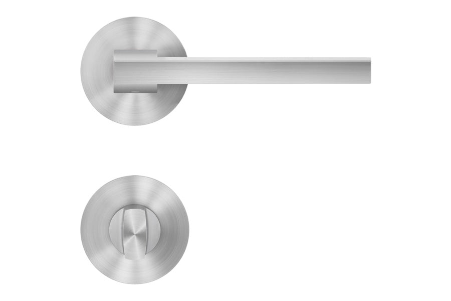 Karcher Design Boston Plan Design Rose Leverset for Custom-bored Door
