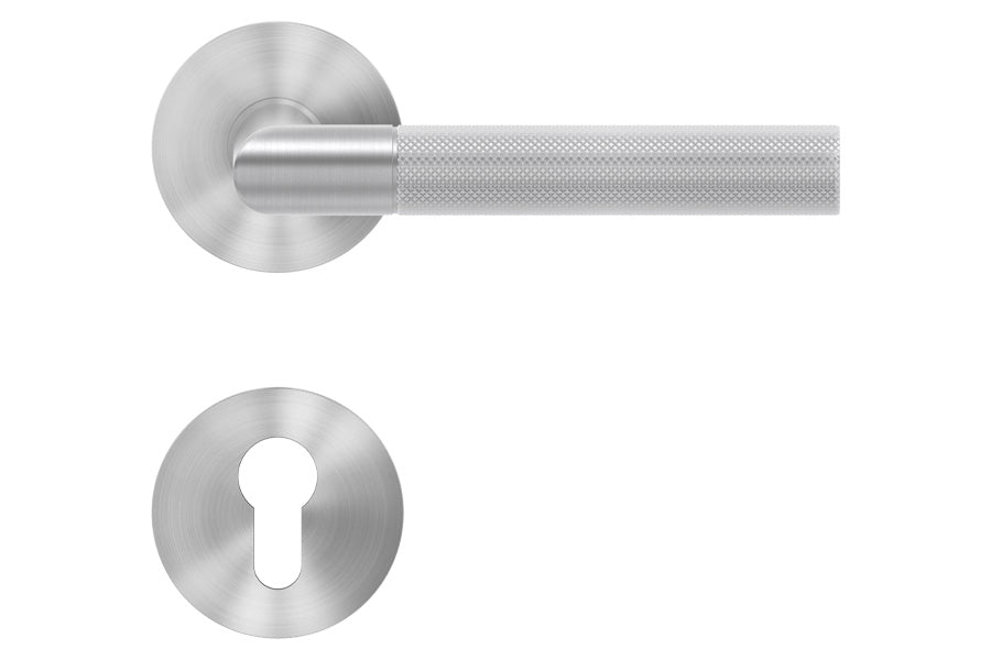 Karcher Design Studio One Plan Design Rose Leverset for Custom-bored Door