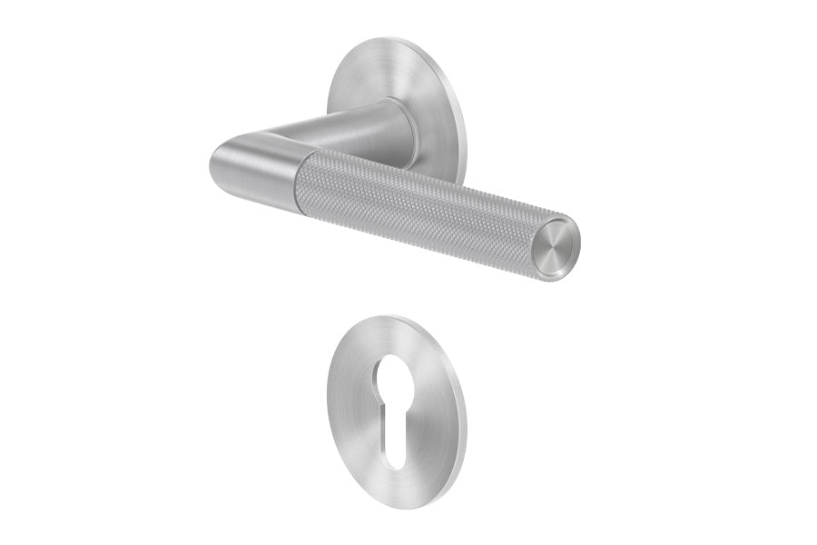 Karcher Design Studio One Plan Design Rose Leverset for Custom-bored Door