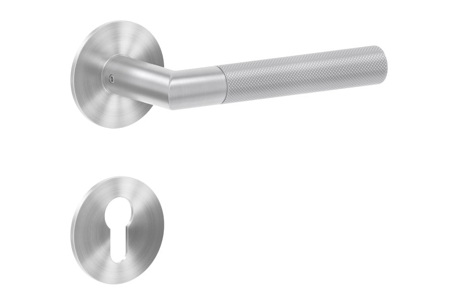 Karcher Design Studio One Plan Design Rose Leverset for Custom-bored Door