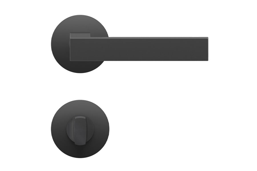 Karcher Design Venedig Plan Design Rose Leverset for Custom-bored Door
