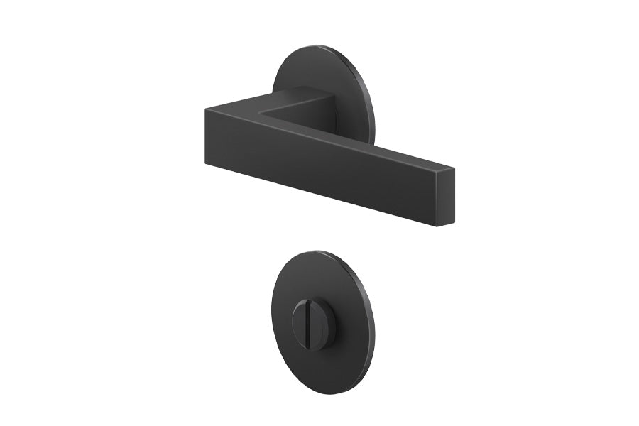 Karcher Design Venedig Plan Design Rose Leverset for Custom-bored Door