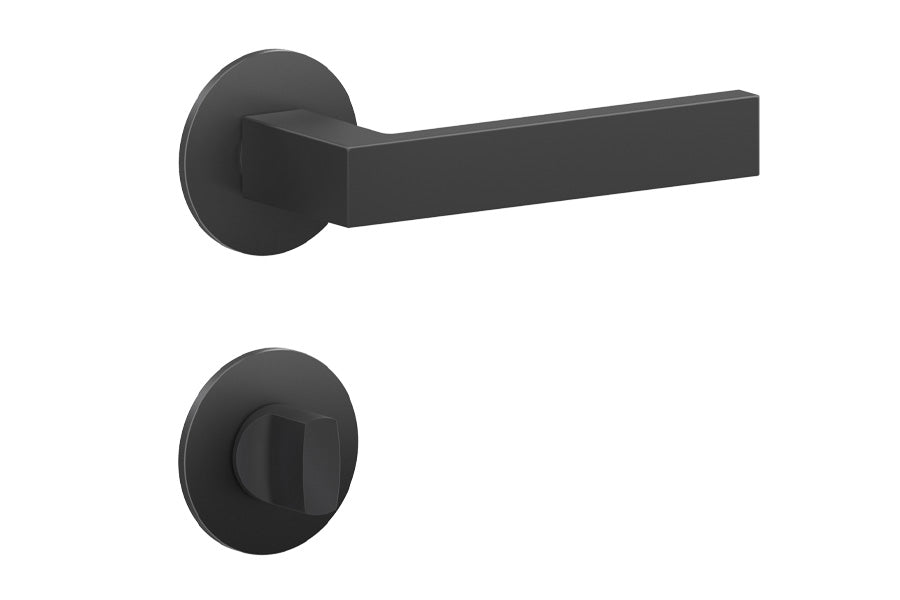 Karcher Design Venedig Plan Design Rose Leverset for Custom-bored Door
