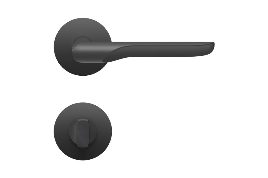 Karcher Design Maranello Plan Design Rose Leverset for Custom-bored Door