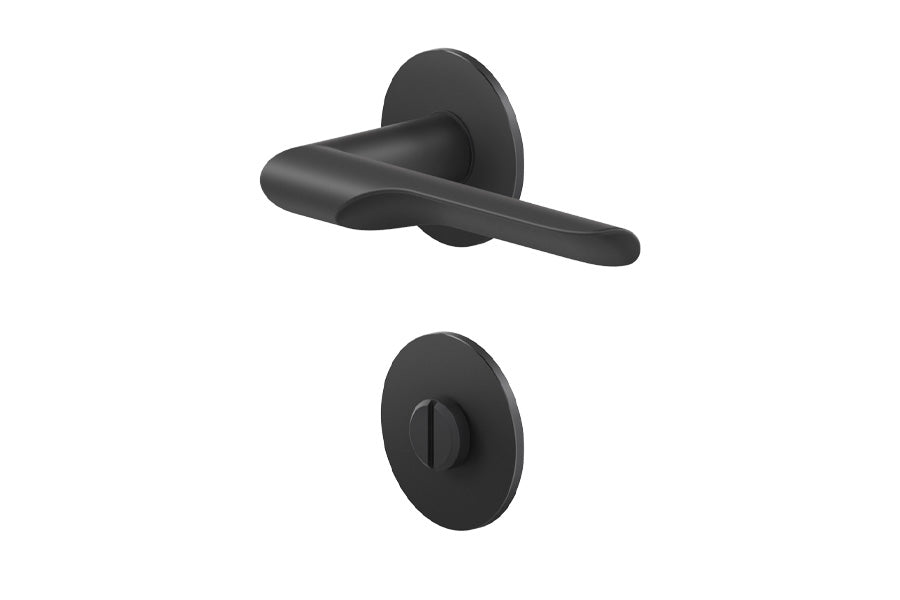 Karcher Design Maranello Plan Design Rose Leverset for Custom-bored Door