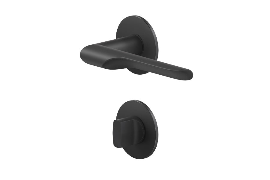 Karcher Design Maranello Plan Design Rose Leverset for Custom-bored Door