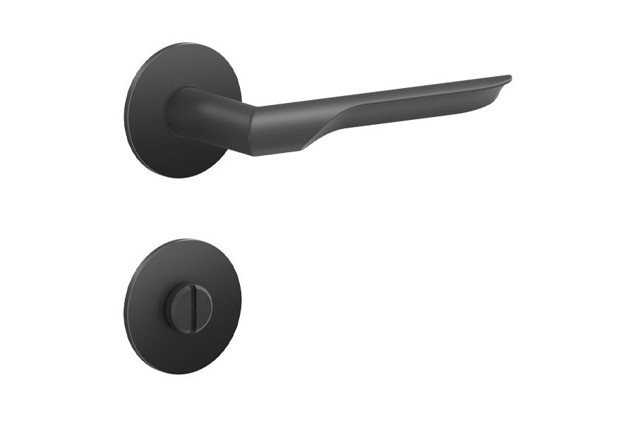 Karcher Design Maranello Plan Design Rose Leverset for Custom-bored Door