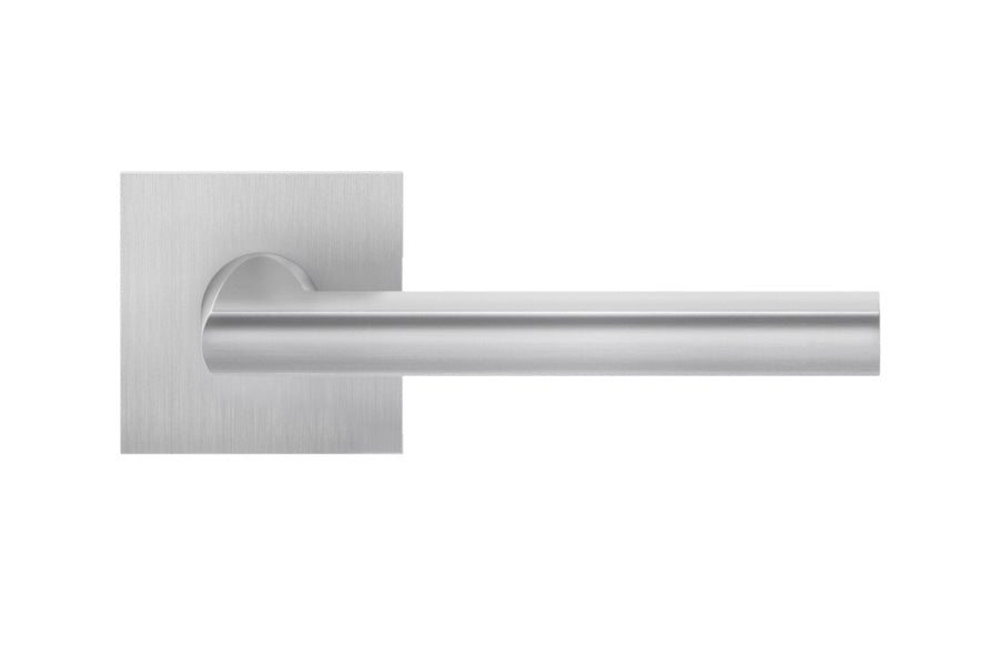 Karcher Design Montana Plan Design Rose Leverset for Custom-bored Door