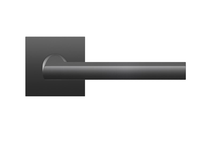 Karcher Design Montana Plan Design Rose Leverset for Custom-bored Door