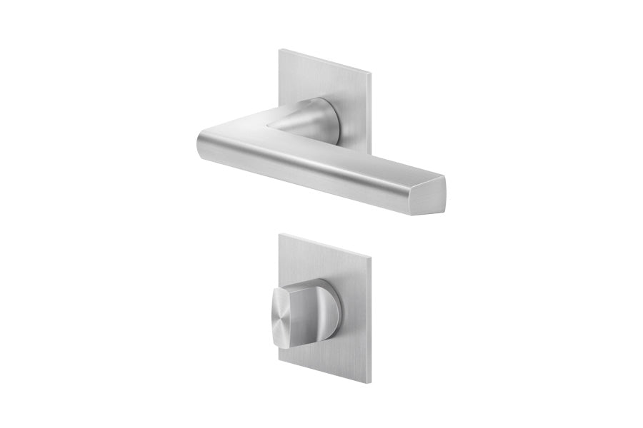Karcher Design Montana Plan Design Rose Leverset for Custom-bored Door