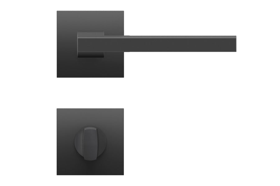 Karcher Design Boston Plan Design Rose Leverset for Custom-bored Door