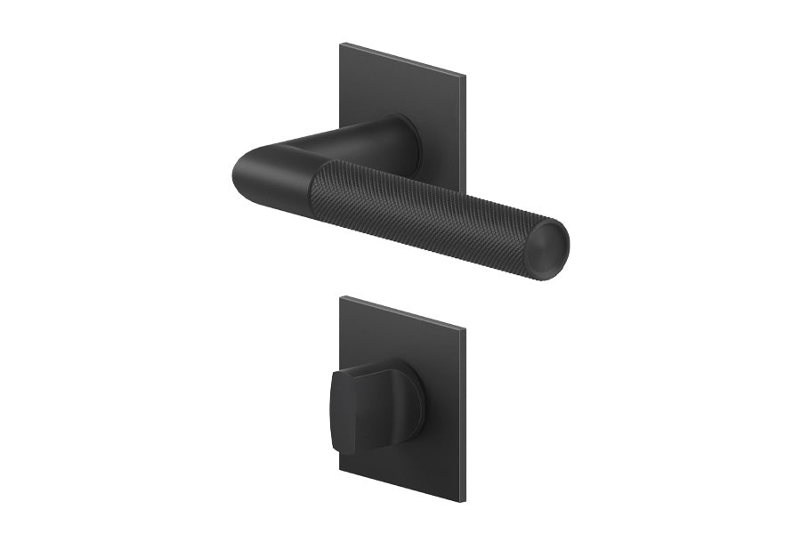 Karcher Design Studio One Plan Design Rose Leverset for Custom-bored Door