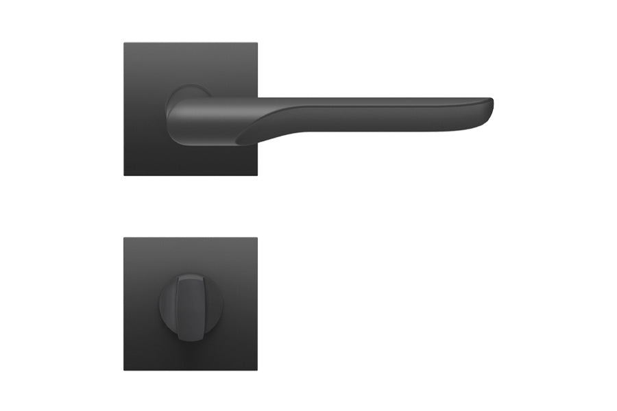 Karcher Design Maranello Plan Design Rose Leverset for Custom-bored Door
