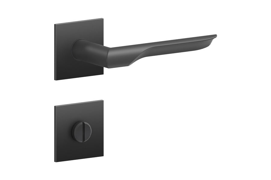 Karcher Design Maranello Plan Design Rose Leverset for Custom-bored Door