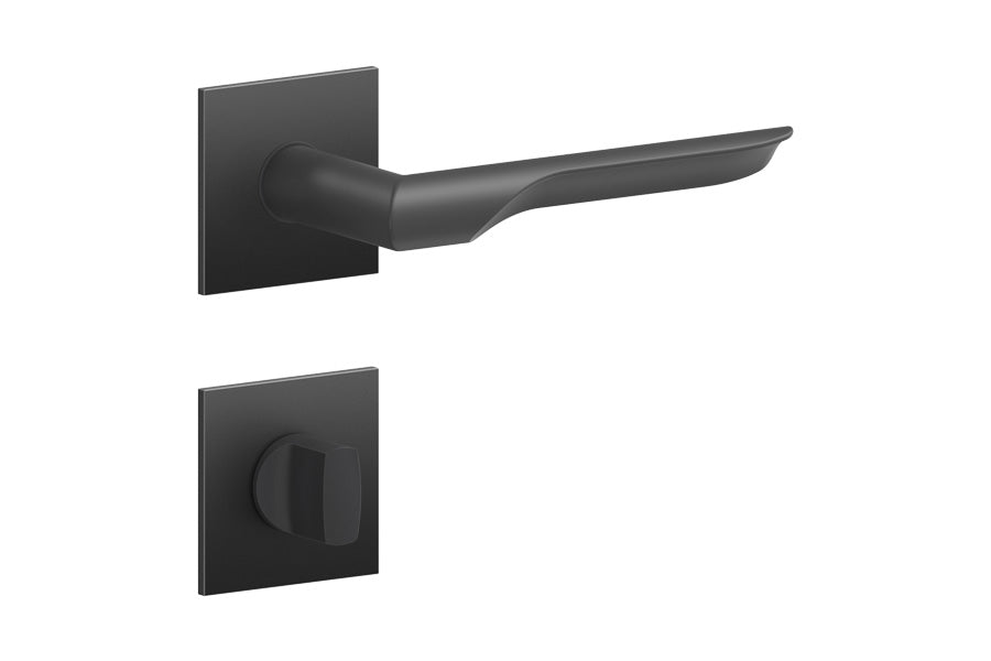Karcher Design Maranello Plan Design Rose Leverset for Custom-bored Door