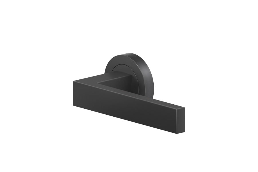 Karcher Design Venedig 3-Piece Rose Leverset for Custom-bored Door
