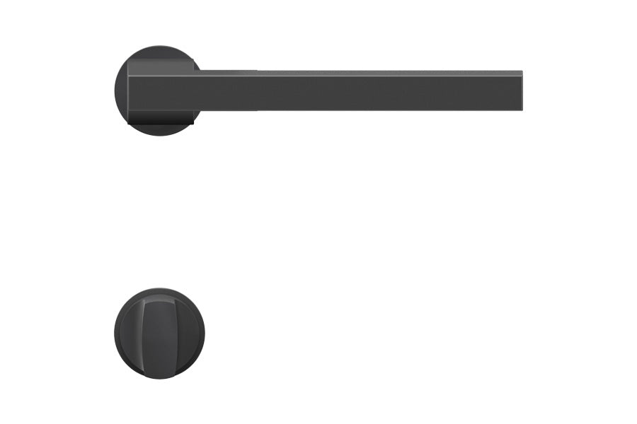 Karcher Design Boston Mini Rose Leverset for Custom-bored Door